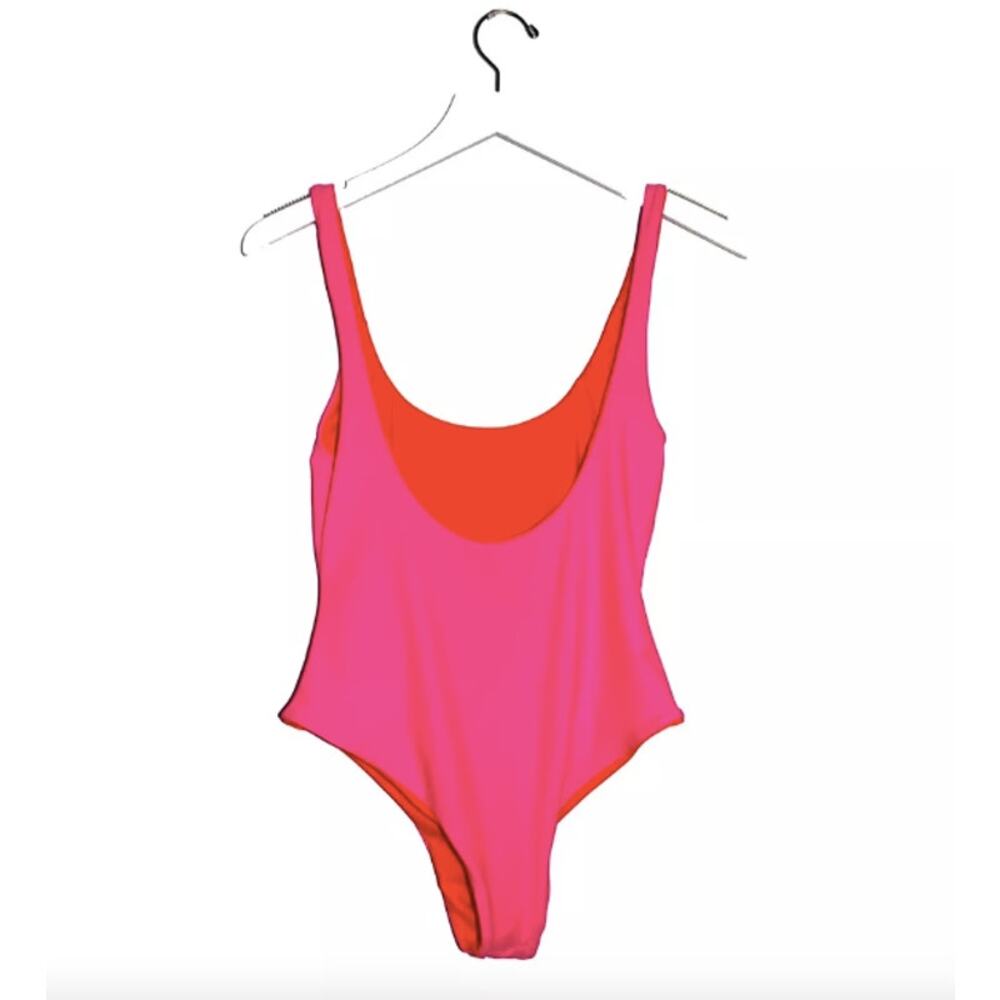 Cynthia Rowley Reversible Love Dove One Piece Bathing Suit - Picture 12 of 12